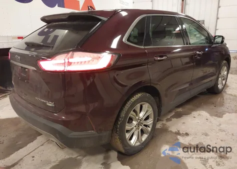 2019 Ford Edge Titanium from USA, damaged, VIN 2FMPK4K91KBB46058
